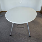 used oval meeting table