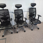 Used ergonomic task chairs